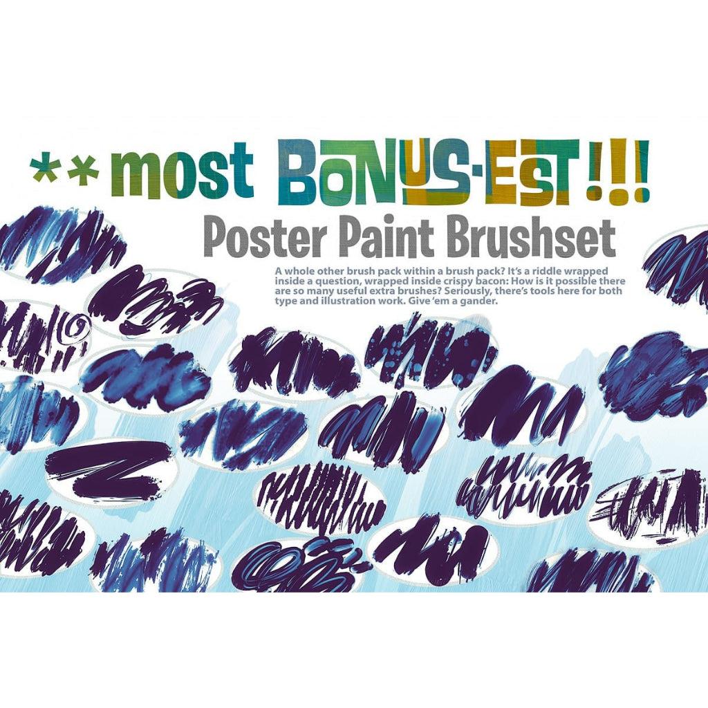 Procreate【T205】 OIL - Over 300 Brushes for Procreate