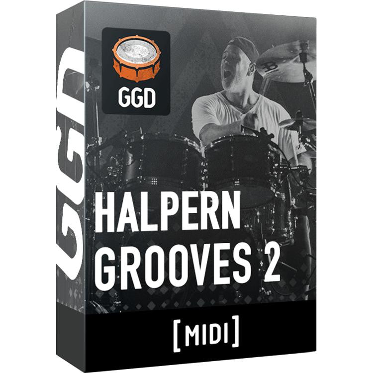 GetGood Drums - Halpern Grooves 2 Midi Pack