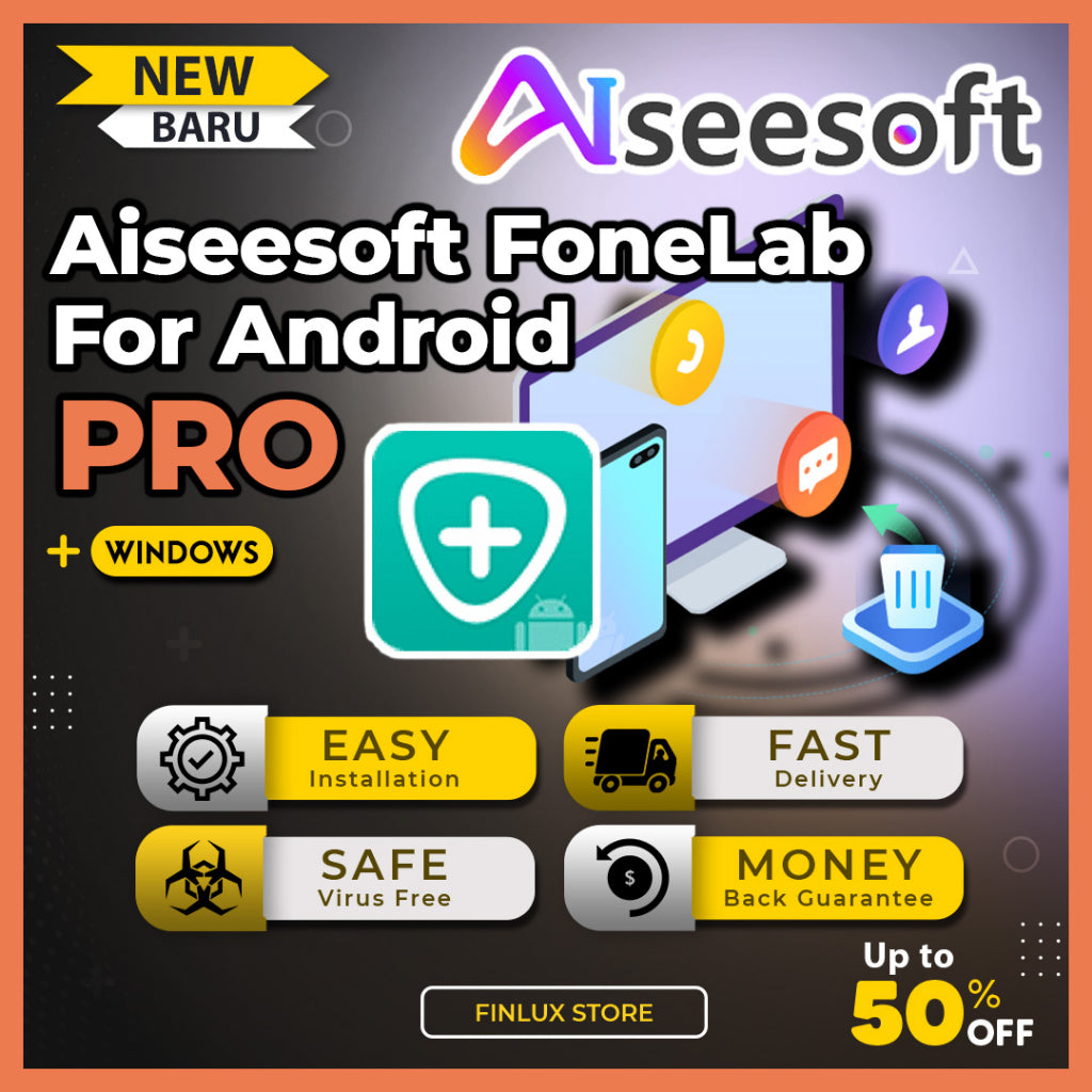 Aiseesoft FoneLab for Android v5.1.8 Latest 2025 Lifetime For Windows
