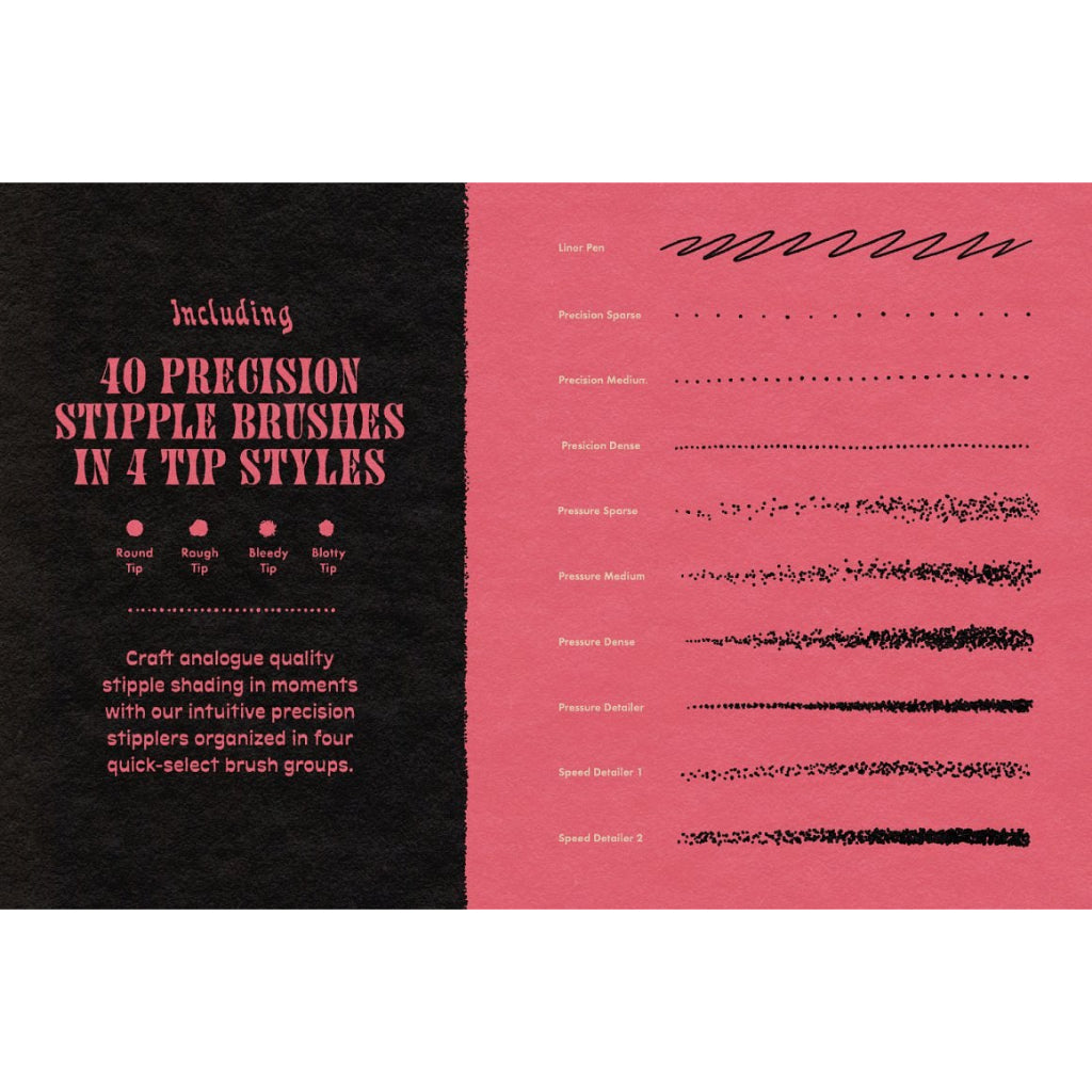 Procreate【T203】Stipple Studio for Procreate