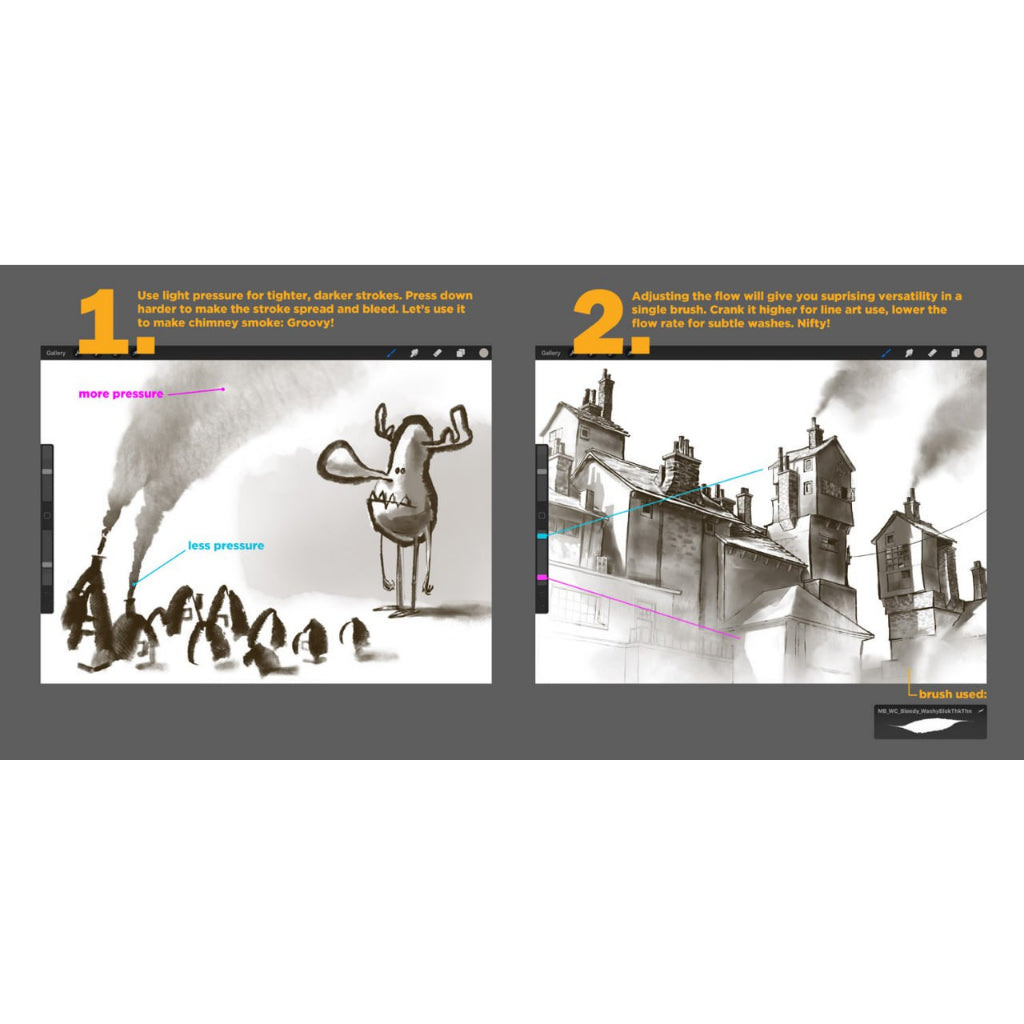 Procreate【T167】BIG WET SET - Procreate Brushes