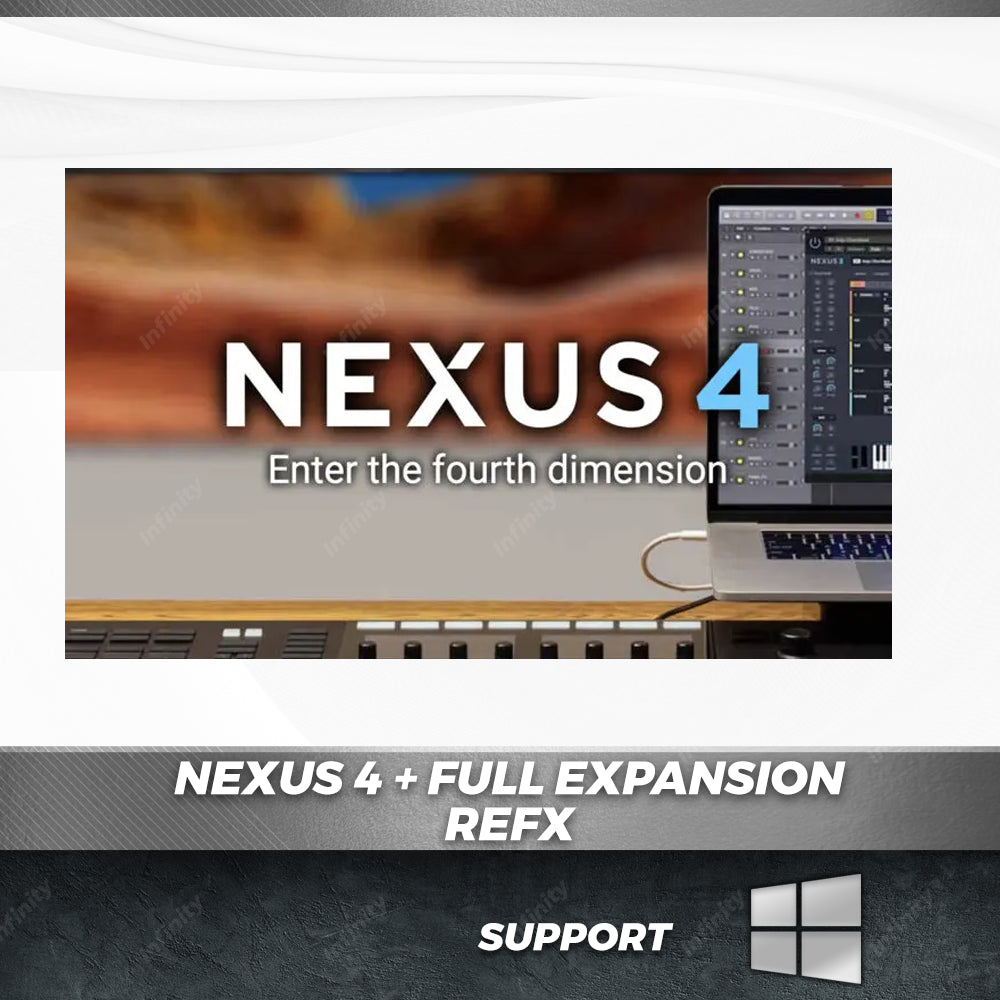 Nexus 4 + Full Expansions  Refx (Windows 64 Bit) VST2, VST3, AAX