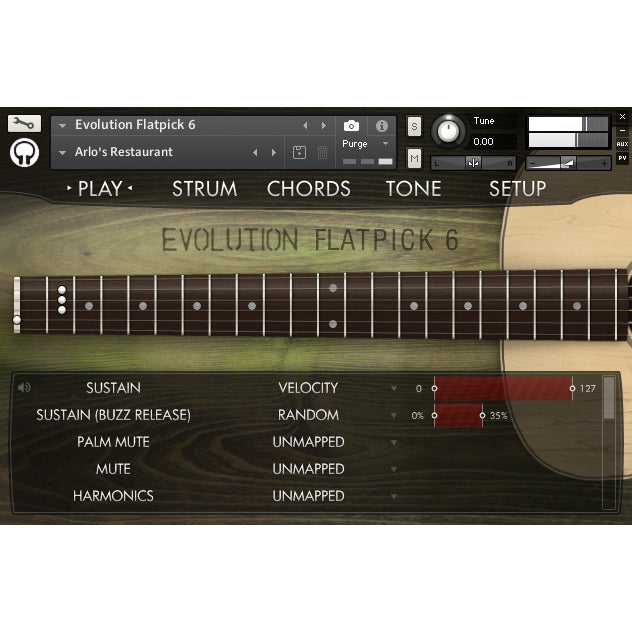 Evolution Flatpick 6  Orange Tree Samples (Win/Mac) *Kontakt Library*