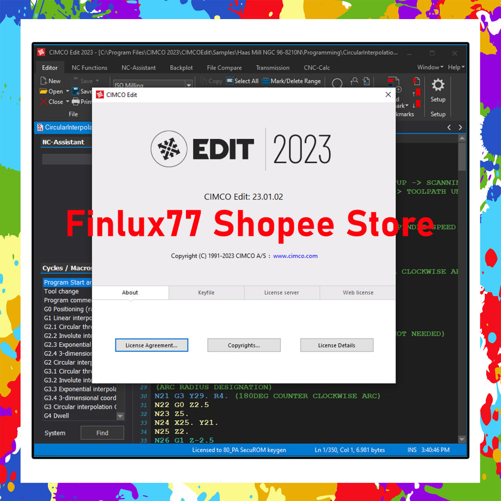 [SELF REDEEM] CIMCO Edit 2025 v25.01 Latest Lifetime For Windows (64-Bit)