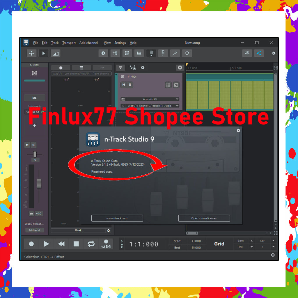 [SELF REDEEM] n-Track Studio Suite 10 v10.2 Latest 2025 Lifetime For Win & McOS (64-Bit) | nTrack Studio