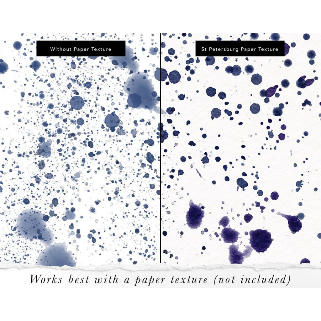 Procreate【T198】 Drips and Splatter Brush Kit for Procreate