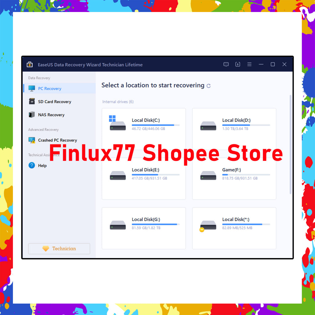 [SELF REDEEM] EaseUS Data Recovery Wizard v17.0 Lifetime Latest 2024 For Windows