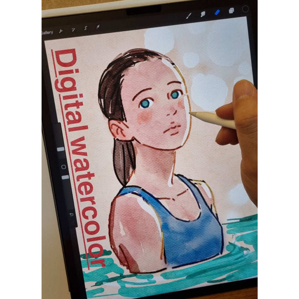 Procreate【T227】-Watercolor Painting Brushes for Procreate