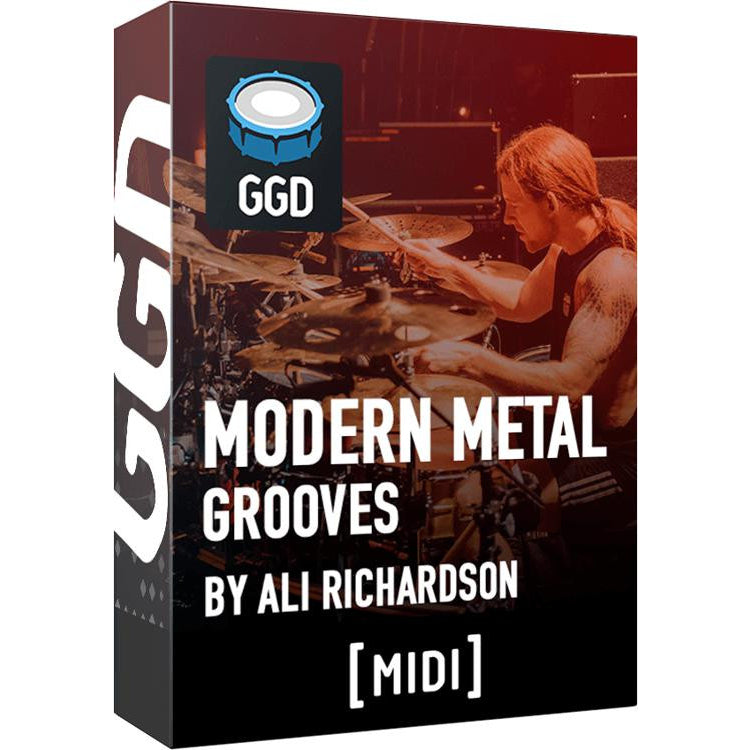 GetGood Drums - Modern Metal by Ali Richardson Midi Pack