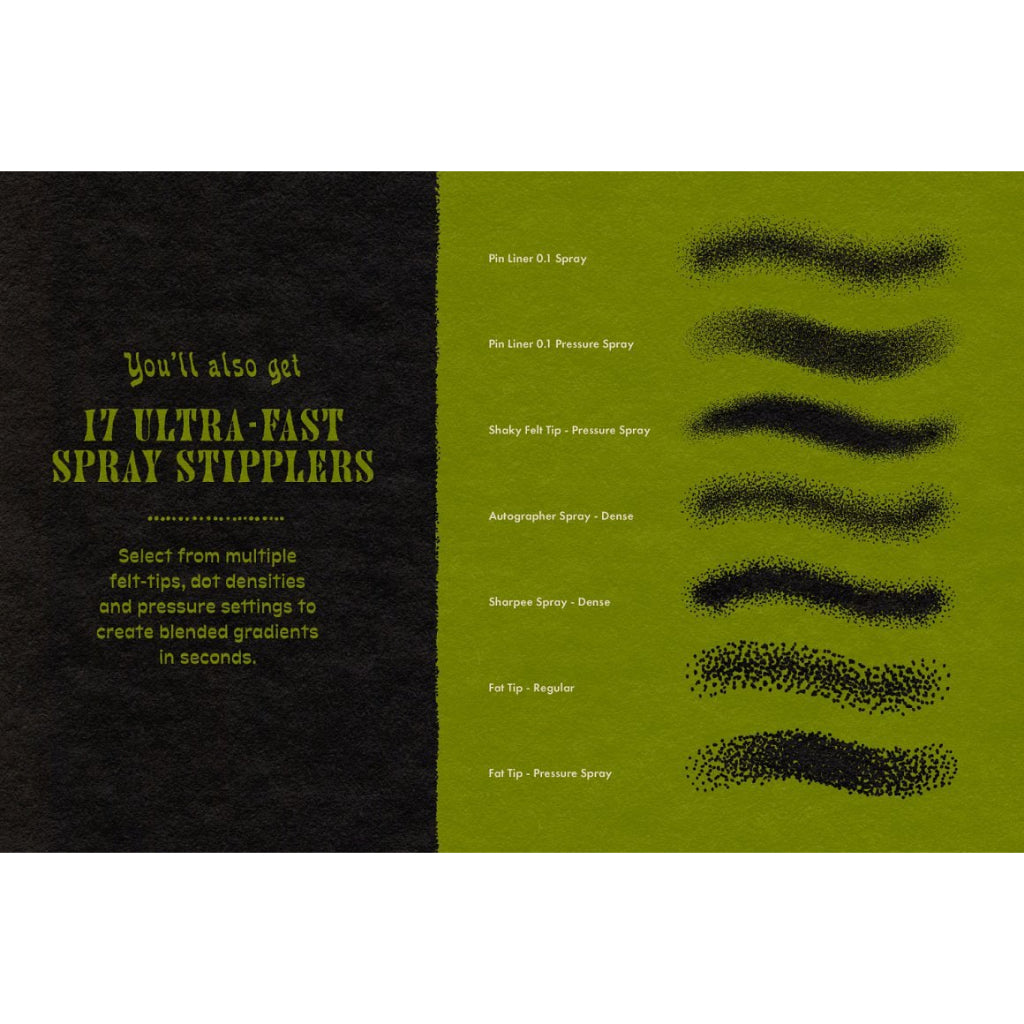 Procreate【T203】Stipple Studio for Procreate