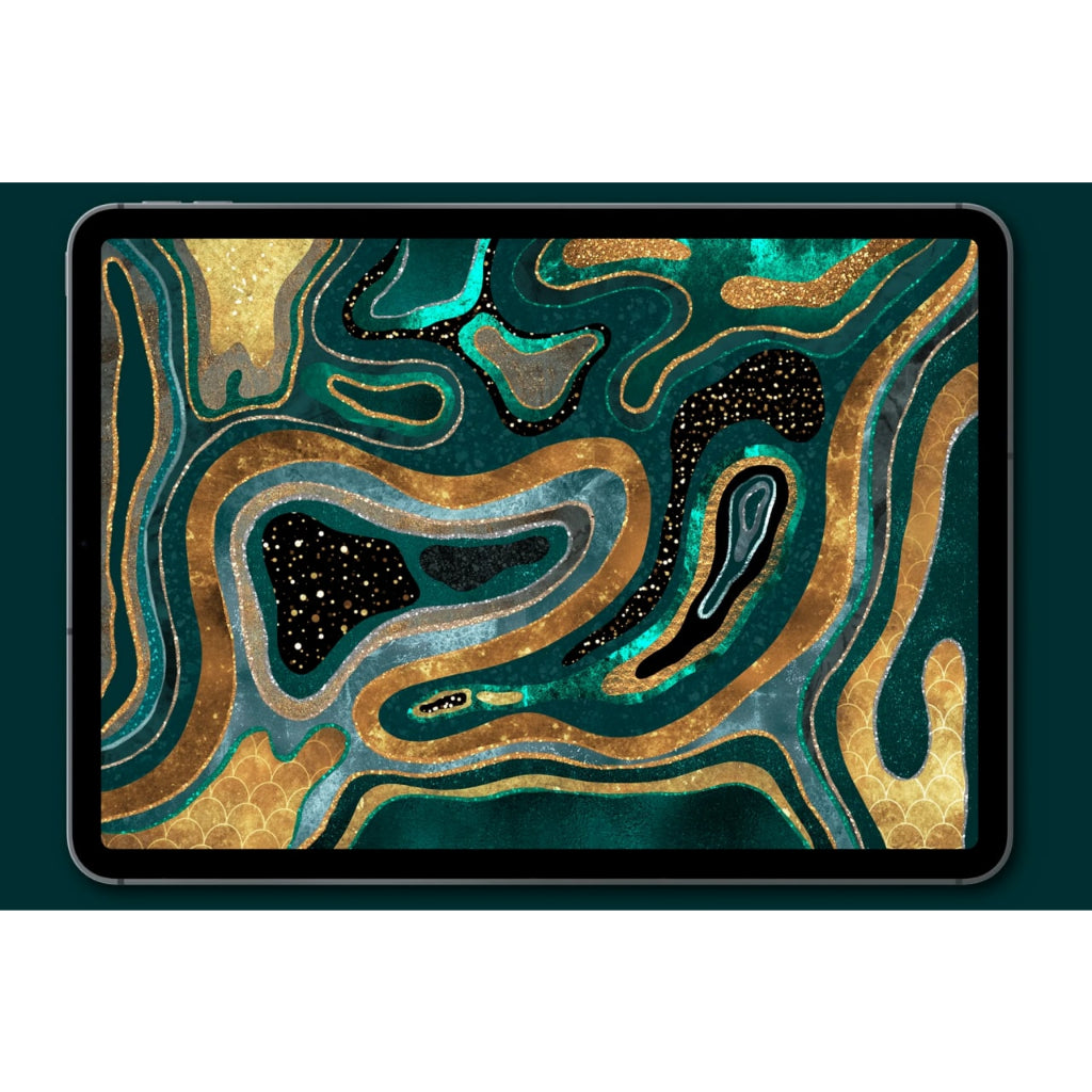 Procreate【T105】Procreate Sparkly & Metallic Effect Brushes