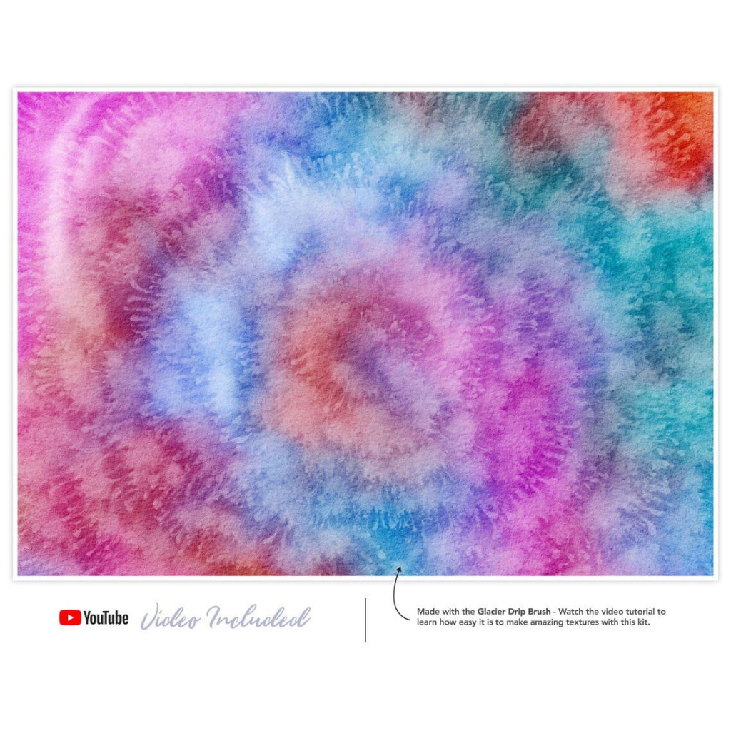 Procreate【T206】 Salted Watercolor Brush Kit for Procreate