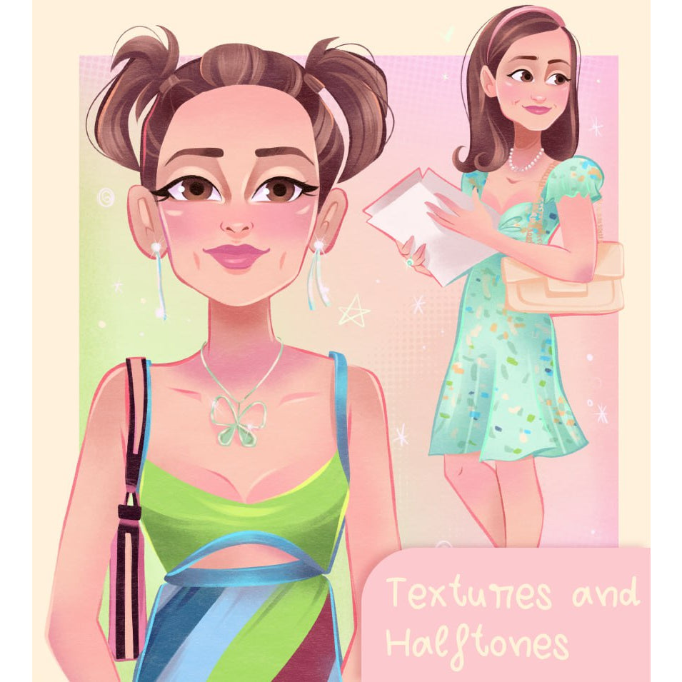 Procreate【T208】Procreate Brushes for Illustration