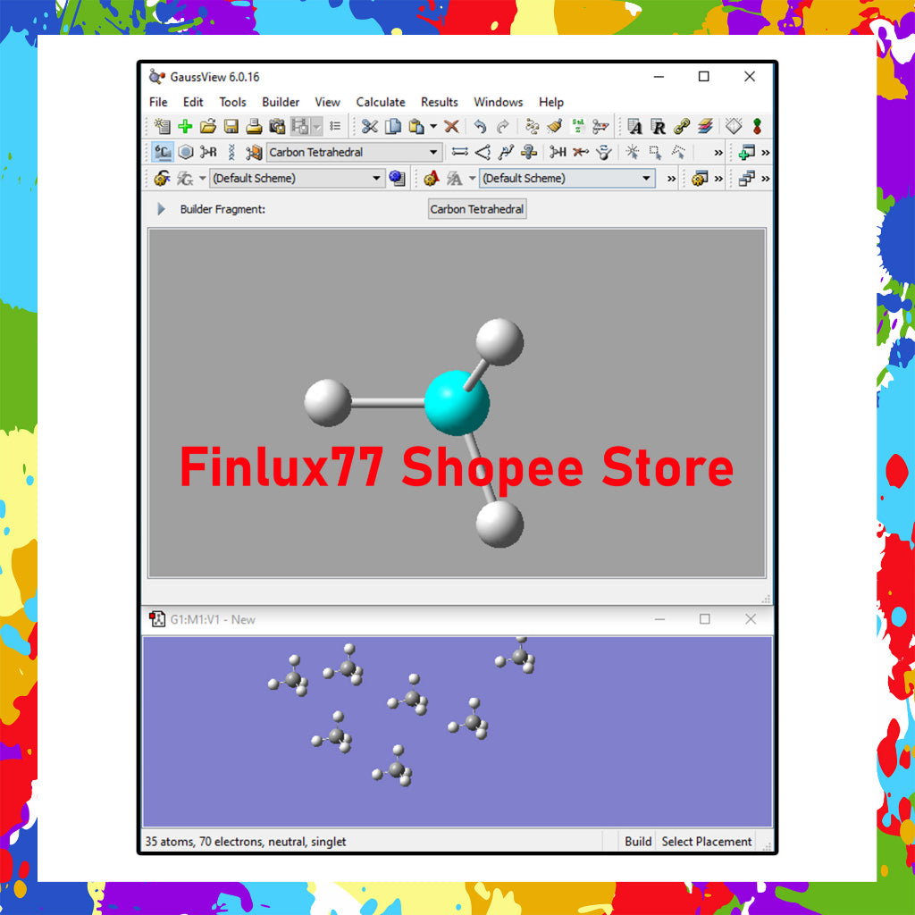 Gaussian 09W v9.5 & GaussView v6.0.16 Lifetime For Windows (64-Bit)
