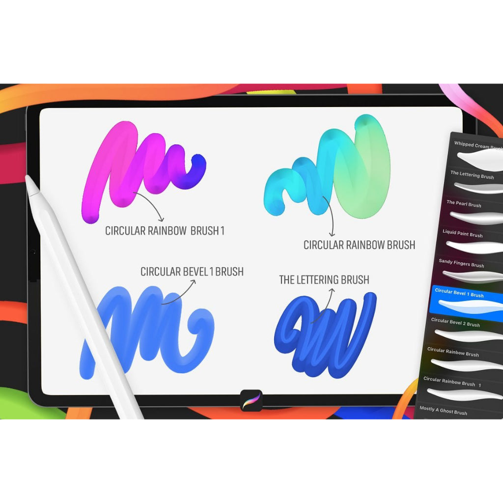 Procreate【T229】 3D Brushes for Procreate