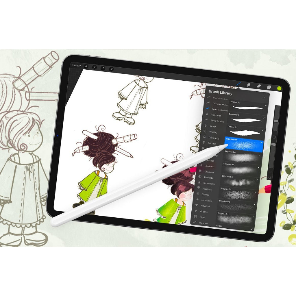 Procreate【T221】 Illustration Brushes for Procreate