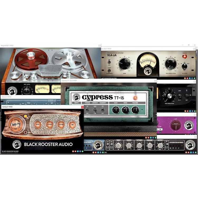 The All Bundle  Black Rooster Audio (Windows 64 Bit) VST2,VST3,AAX