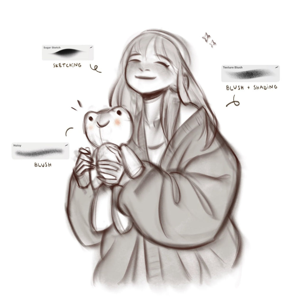 Procreate【T187】 Cosmic Cookie - Brushes for Procreate