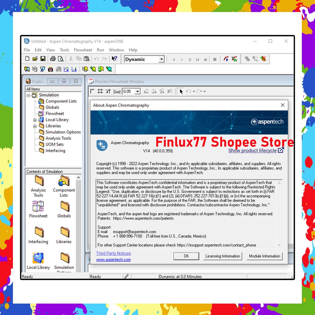 [SELF REDEEM] HYSYS AspenPlus AspenTech aspenONE Engineering Suite v15.0 Lifetime For Windows (64-Bit)