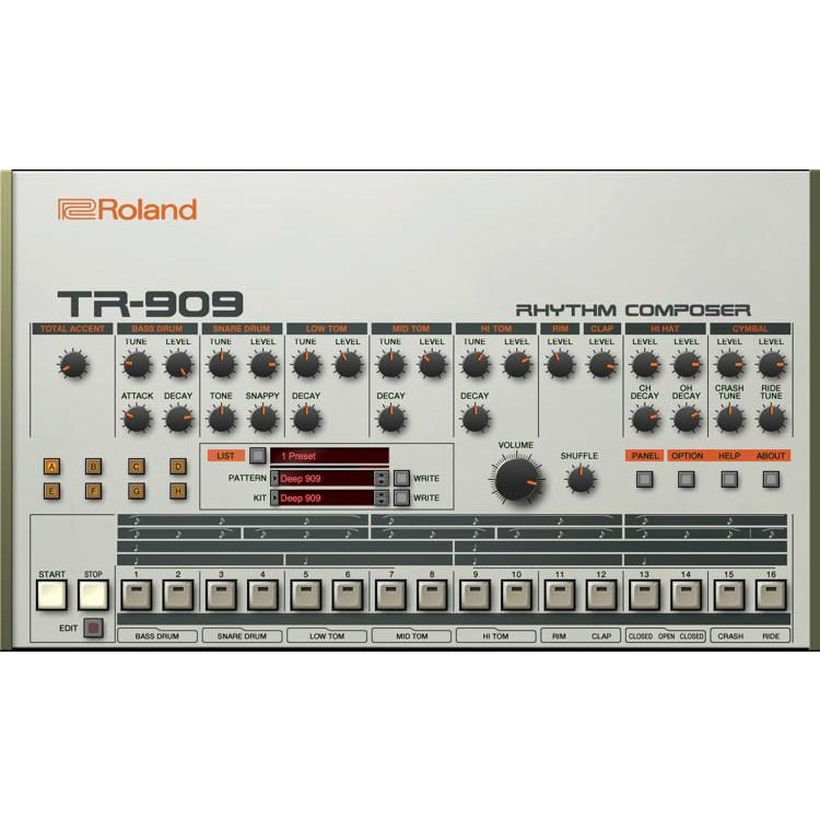 TR 909  Roland (Windows)