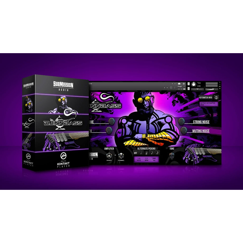 DjinnBass  SubMission Audio (Win/Mac) *Kontakt Library*
