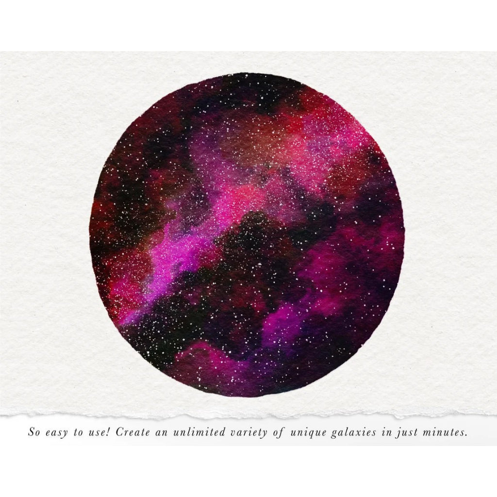Procreate【T190】 Galaxy Watercolor Painting Kit for Procreate