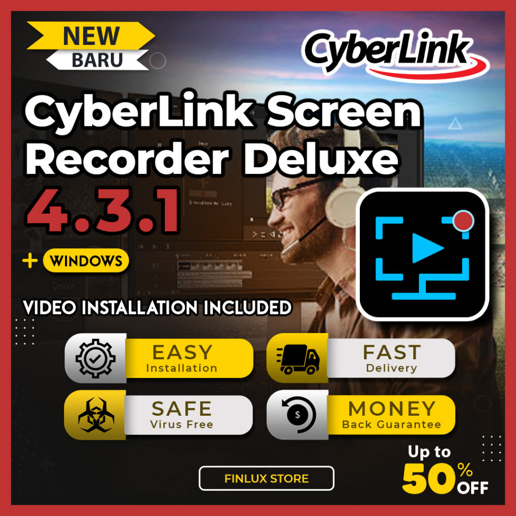 CyberLink Screen Recorder Deluxe v4.3.1.25422 Latest 2023 Lifetime For Windows