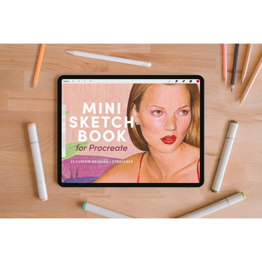 Procreate【T230】 Sketchbook Set - Procreate Brushes