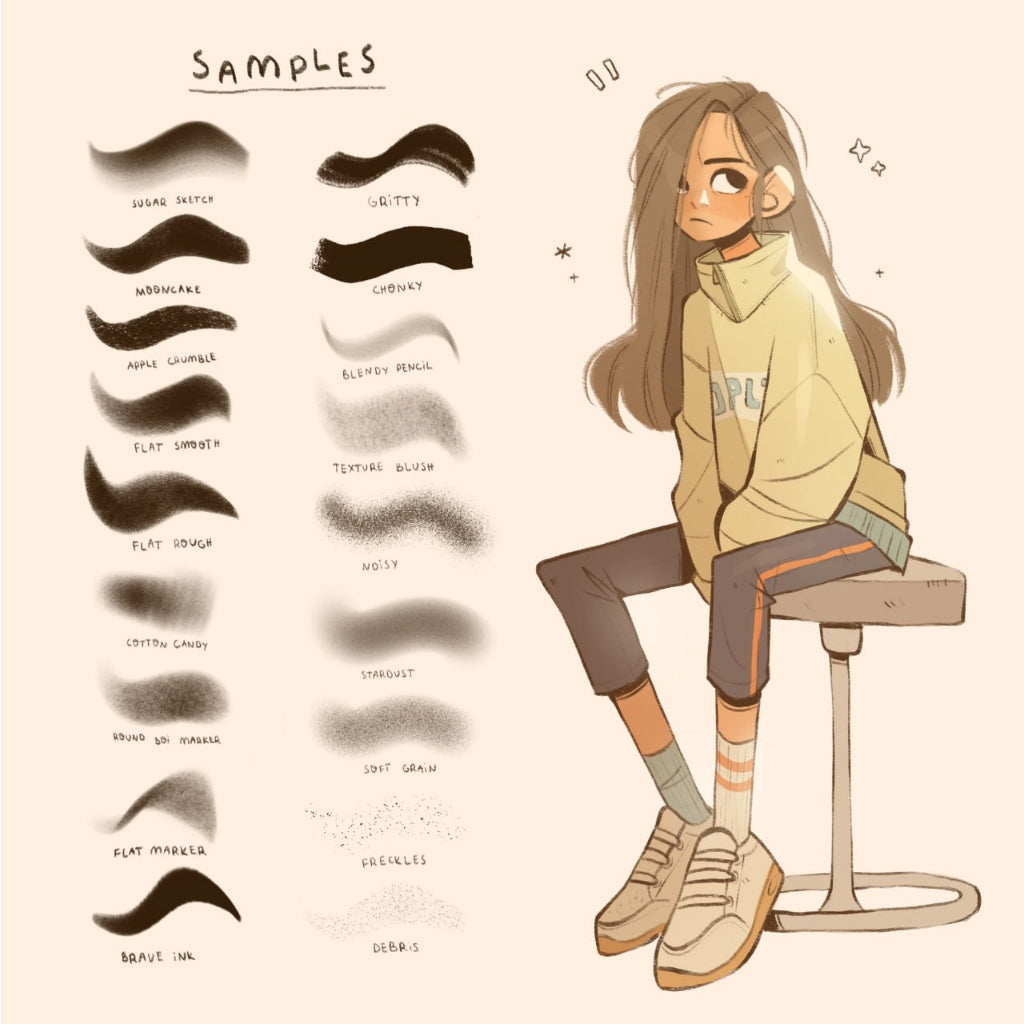 Procreate【T187】 Cosmic Cookie - Brushes for Procreate