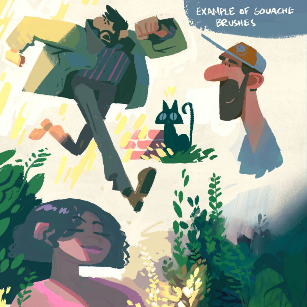 Procreate【T186】 Sketchbook Brushes for Procreate