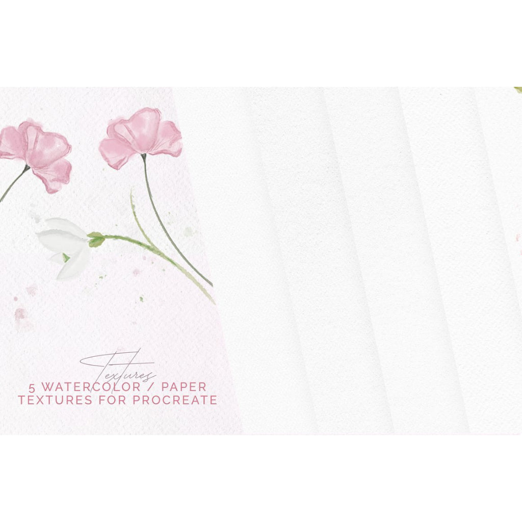 Procreate【T178】 Aquarelle Brushes for Procreate