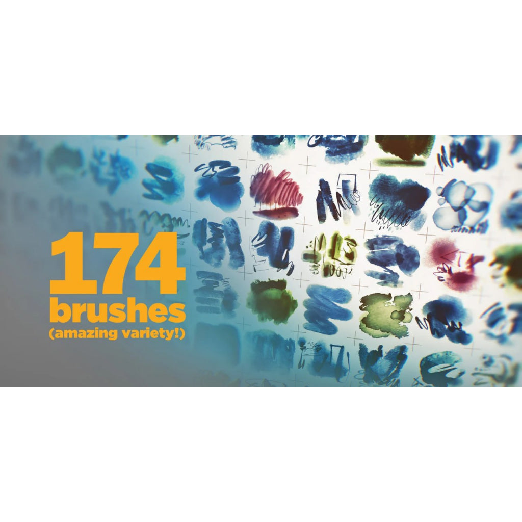 Procreate【T167】BIG WET SET - Procreate Brushes