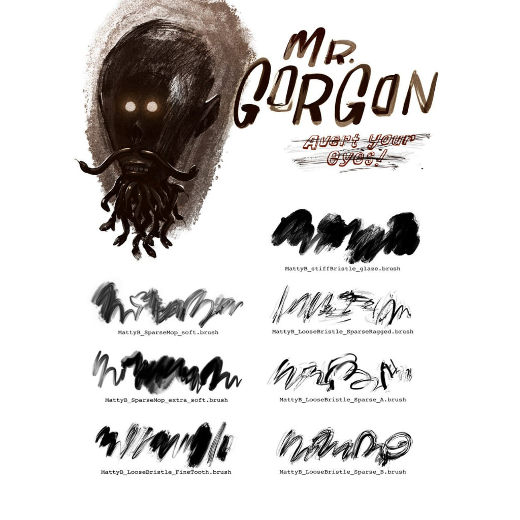 Procreate【T209】 INKDUP - Natural Ink Brushes for Procreate