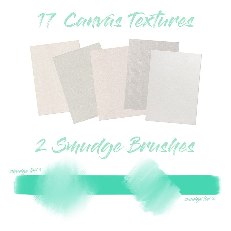 Procreate【T219】 Procreate Oil Paint Brush Set