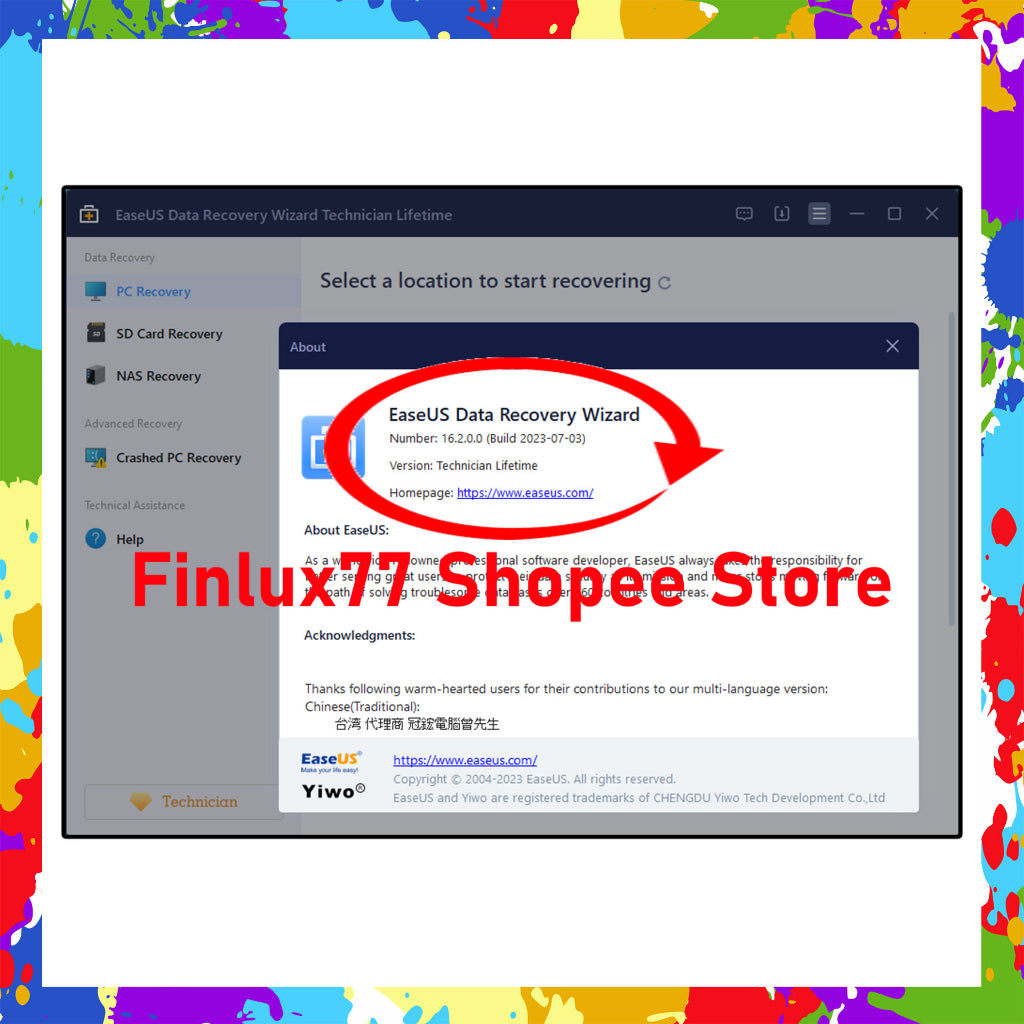 [SELF REDEEM] EaseUS Data Recovery Wizard v17.0 Lifetime Latest 2024 For Windows