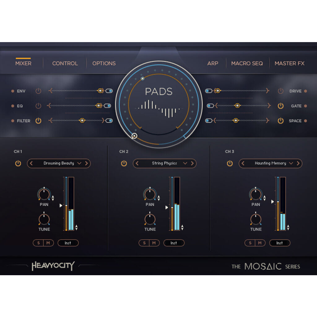 Mosaic Pads  Heavyocity (Win/Mac) *Kontakt Library*