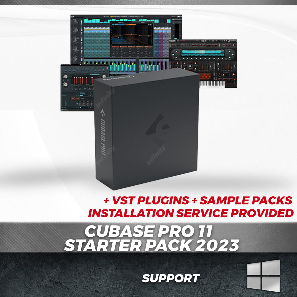 Cubase Pro 11 + 15 GB Content  Musician Producer Beginner Bundle