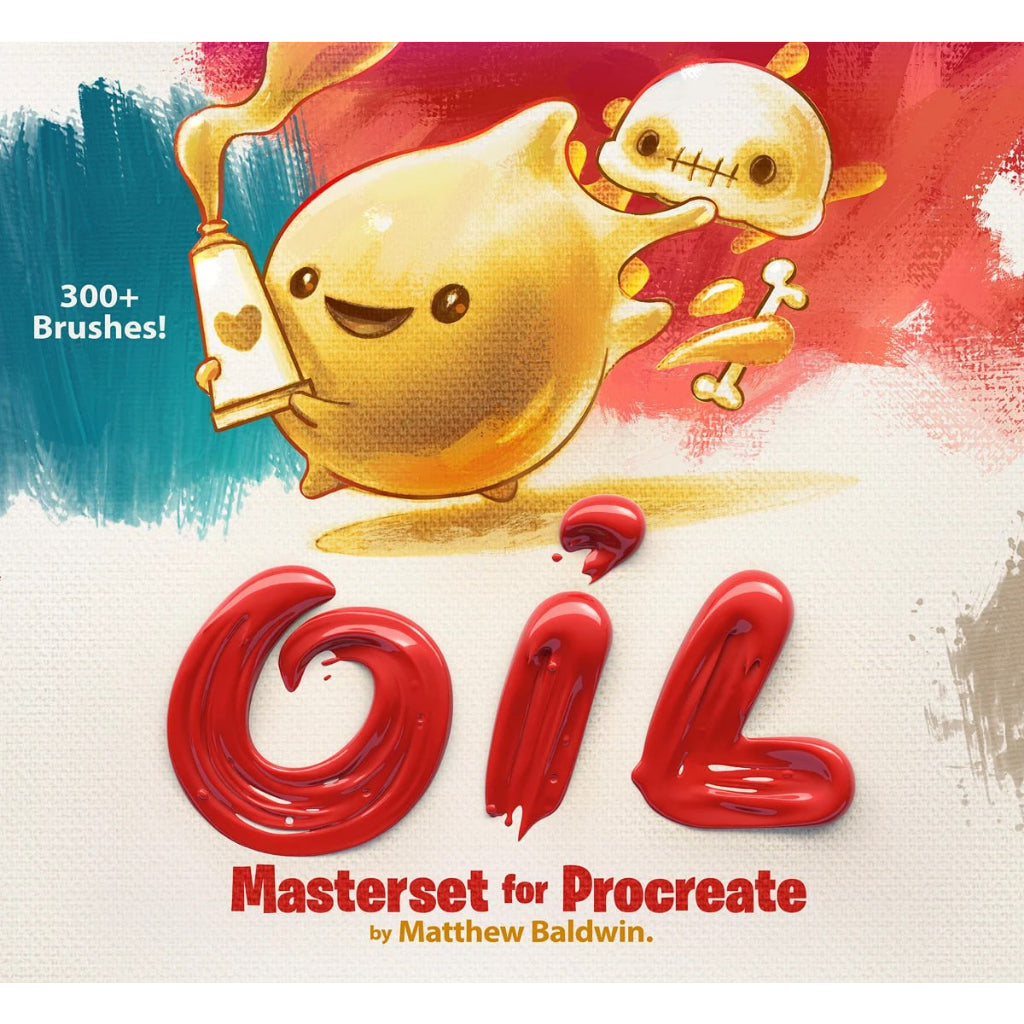Procreate【T205】 OIL - Over 300 Brushes for Procreate