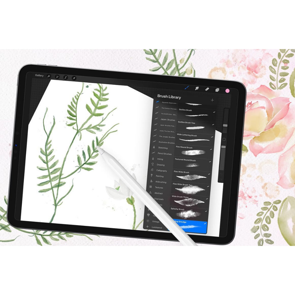 Procreate【T178】 Aquarelle Brushes for Procreate