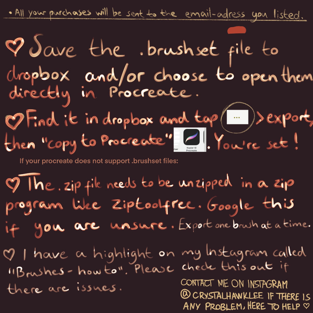 Procreate【T165】 Eye Brushset for Procreate