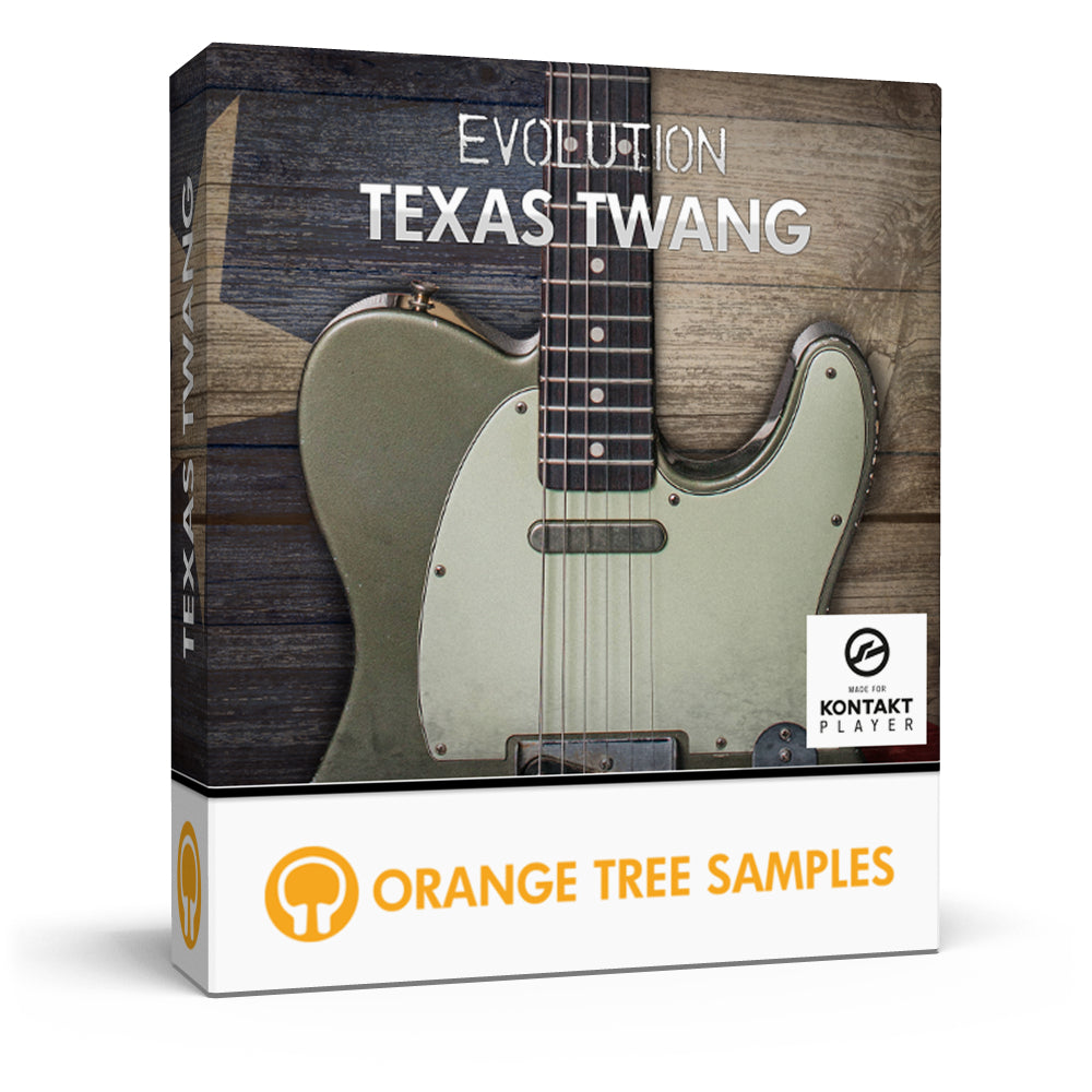 Evolution Texas Twang  Orange Tree Samples (Win/Mac) *Kontakt Library*