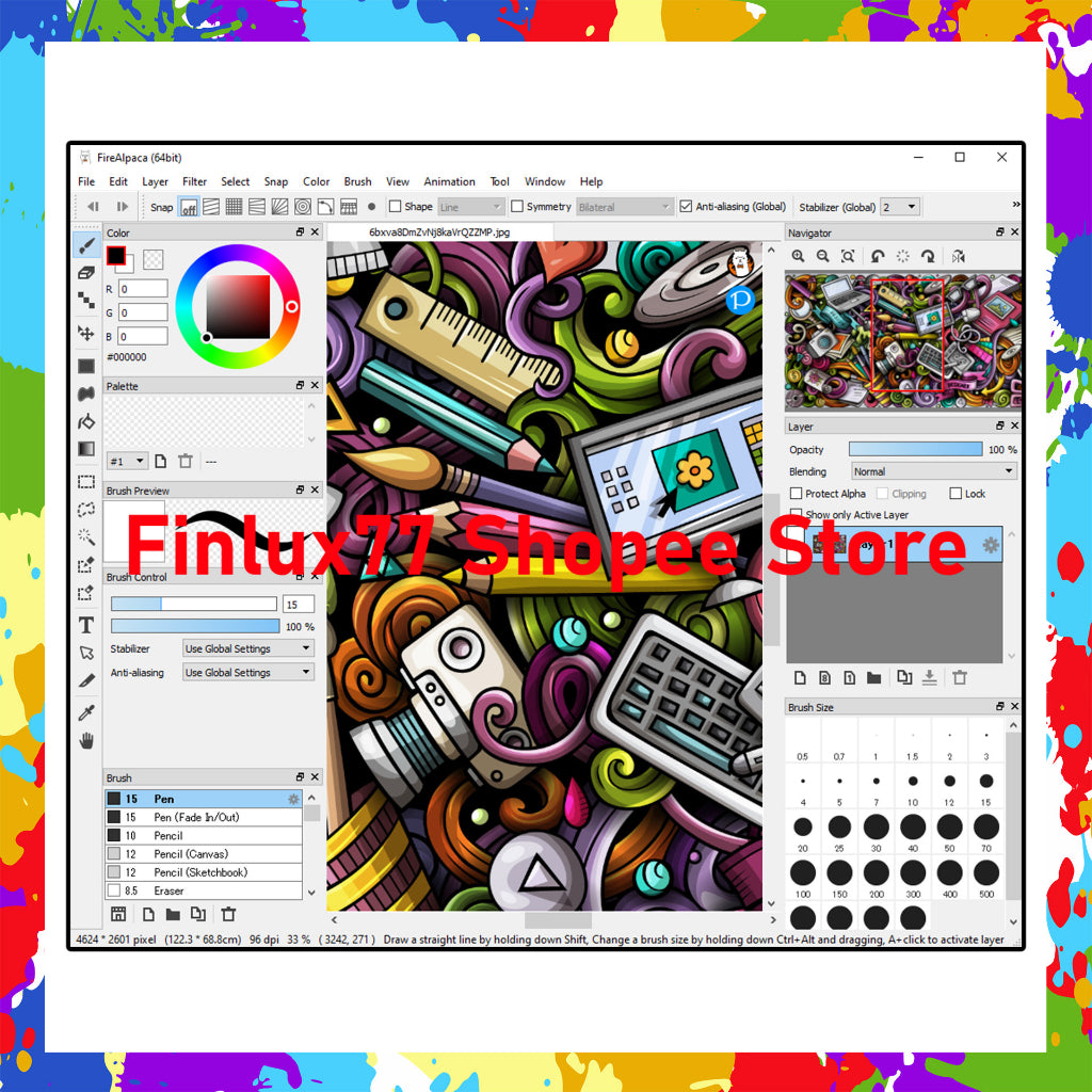 [SELF REDEEM] FireAlpaca v2.13.2 Latest 2025 Lifetime For Windows