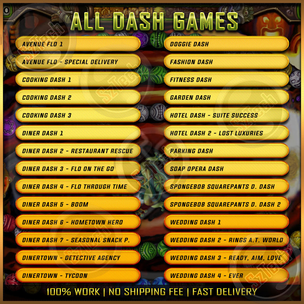 All In One Classic Games[ PC/LAPTOP GAMES] Digital DownloadDiner Dash | Zuma | Feeding Frenzy | Red Alert | NFS |
