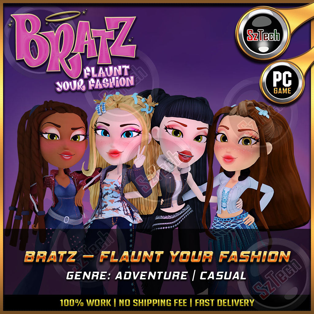 Bratz – Flaunt your fashion [PC GAME]  [ DIGITAL DOWNLOAD] Classic GamesAdventure Casual Action Game