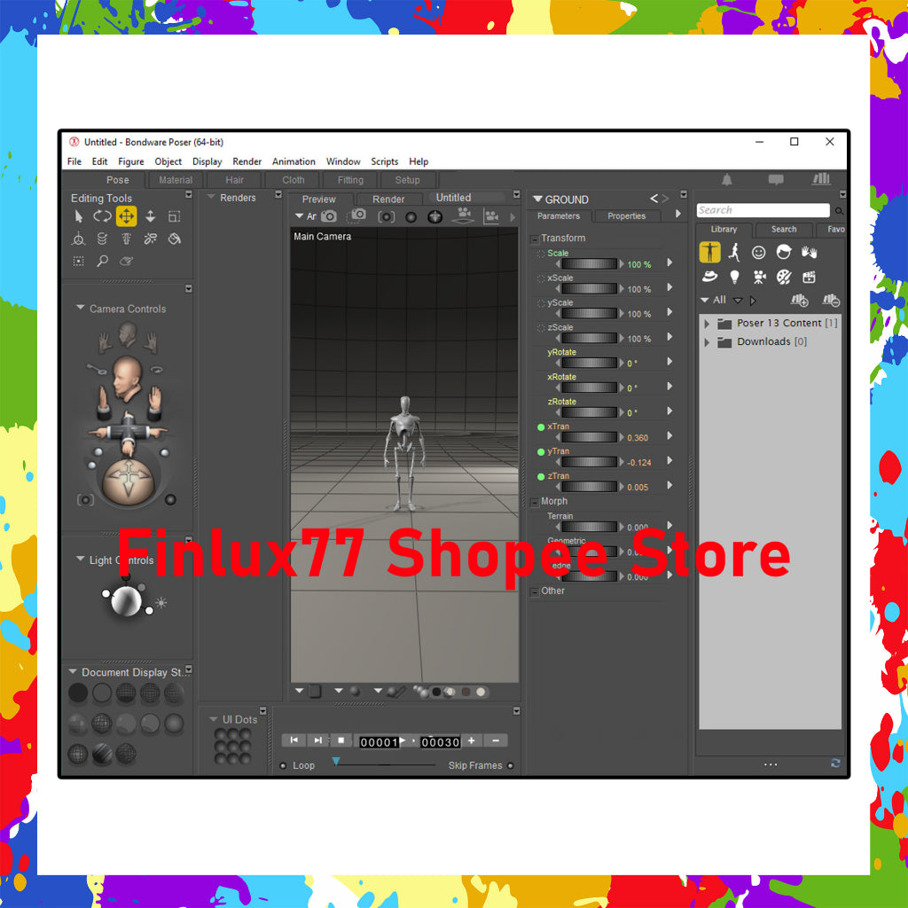 [SELF REDEEM] Bondware Poser Pro v13.3 Latest 2025 Lifetime For Windows (64-Bit) Art and animation with 3D characters