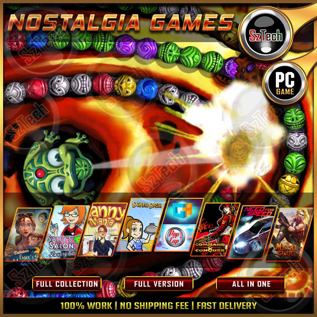 Nostalgia Classic Games [ PC/LAPTOP GAMES]  Digital Download