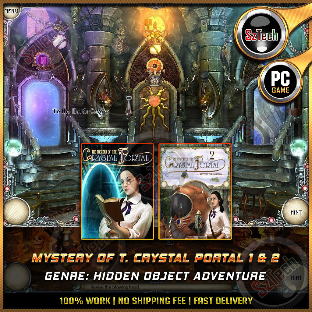 Mystery of The Crystal Portal 1-2 [PC/LAPTOP GAME]  [ DIGITAL DOWNLOAD] Nostalgia GamesHidden Object