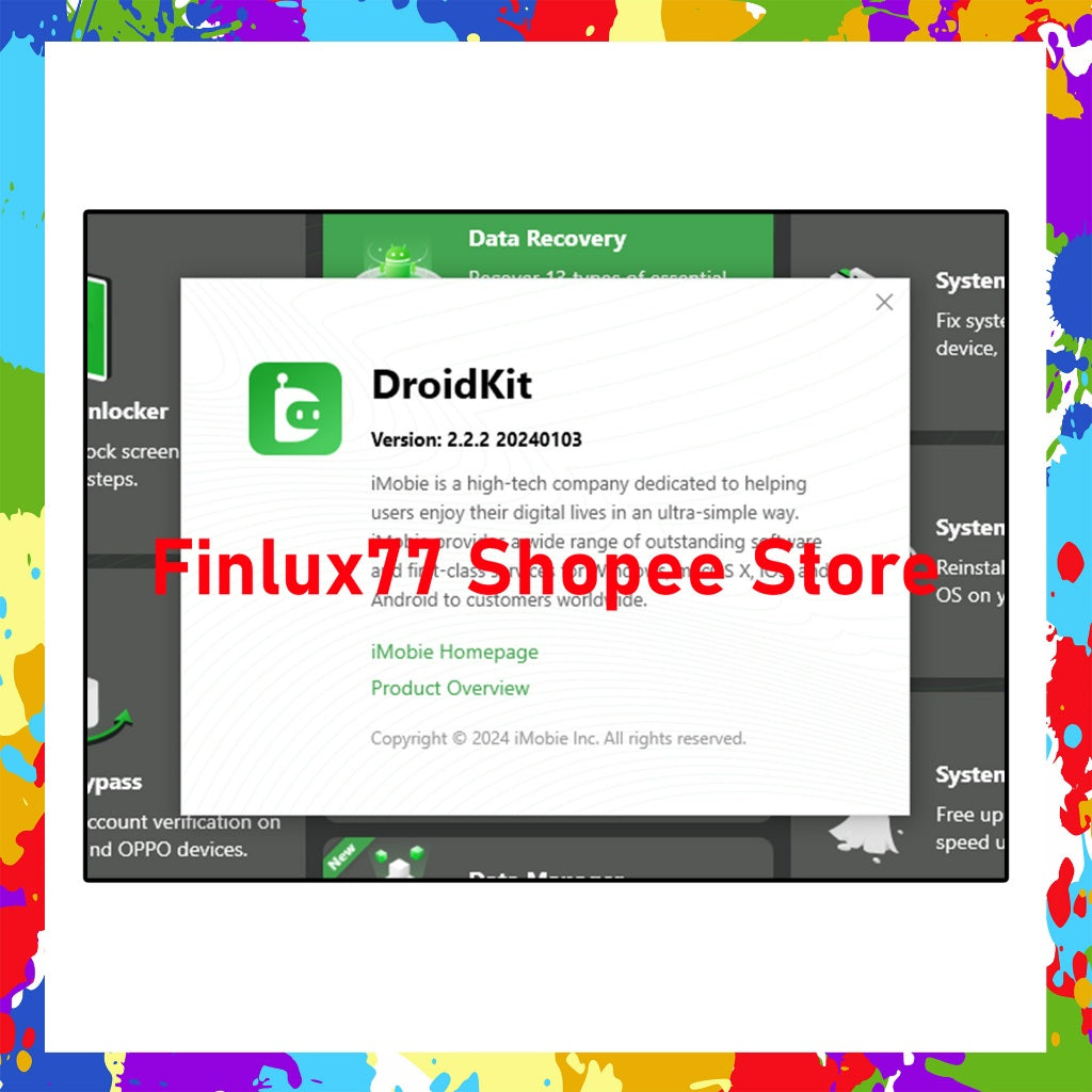 [SELF REDEEM] iMobie DroidKit v2.3.7 | Android Data Recovery, Unlock & System Repair | For Windows
