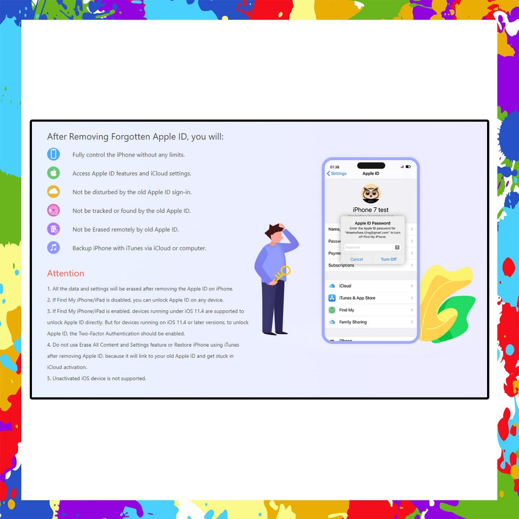 [SELF REDEEM] Aiseesoft iPhone Unlocker v2.1.72 Latest 2025 For Windows | Unlock iOs Passcode Password Apple ID