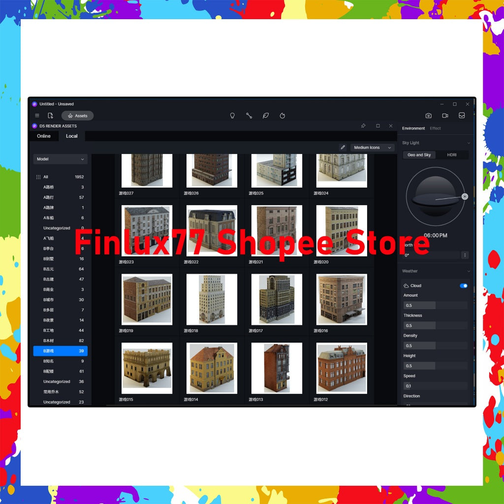 D5 Render v2.3.0 FREE 100GB Assets Library Lifetime For Windows (64-Bit)